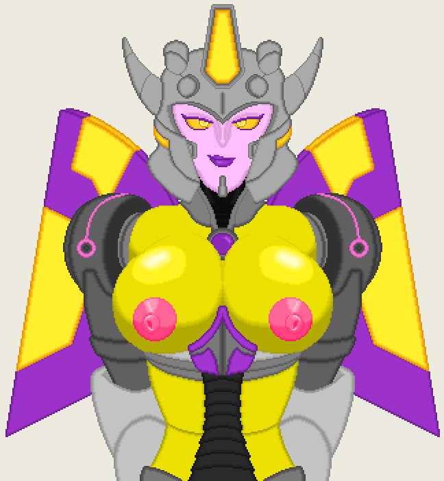 alien alien_girl big_breasts breasts busty female looking_at_viewer machine nipples nobleseven20 pink_nipples purple_lips purple_lipstick robot robot_girl simple_background thunderblast transformers transformers_cybertron wings yellow_breasts yellow_eyes