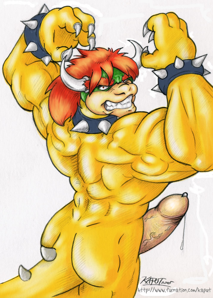 bowser kaput male_only mario_(series) nintendo straight_hair tagme