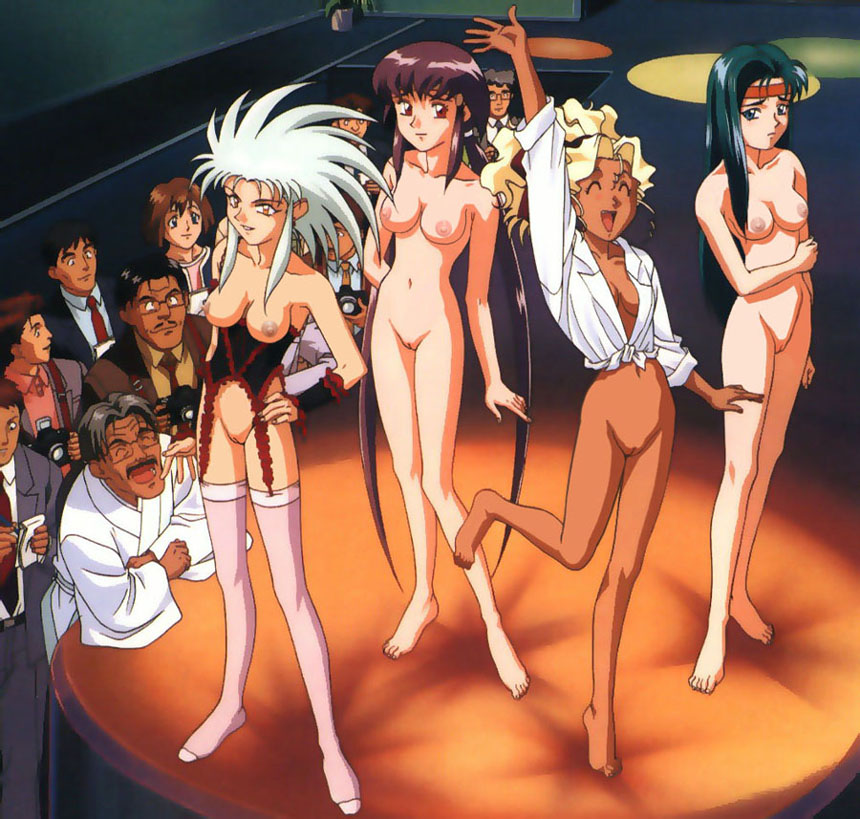 ayeka_masaki_jurai breasts dark-skinned_female dark_skin edit female kiyone_makibi long_hair mihoshi_kuramitsu photoshop ryoko_hakubi tenchi_muyo!