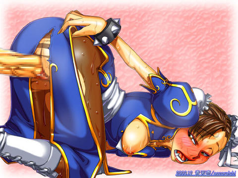 aozoraichi blush capcom censored chun-li female human lowres male sex straight straight_hair street_fighter vaginal_penetration