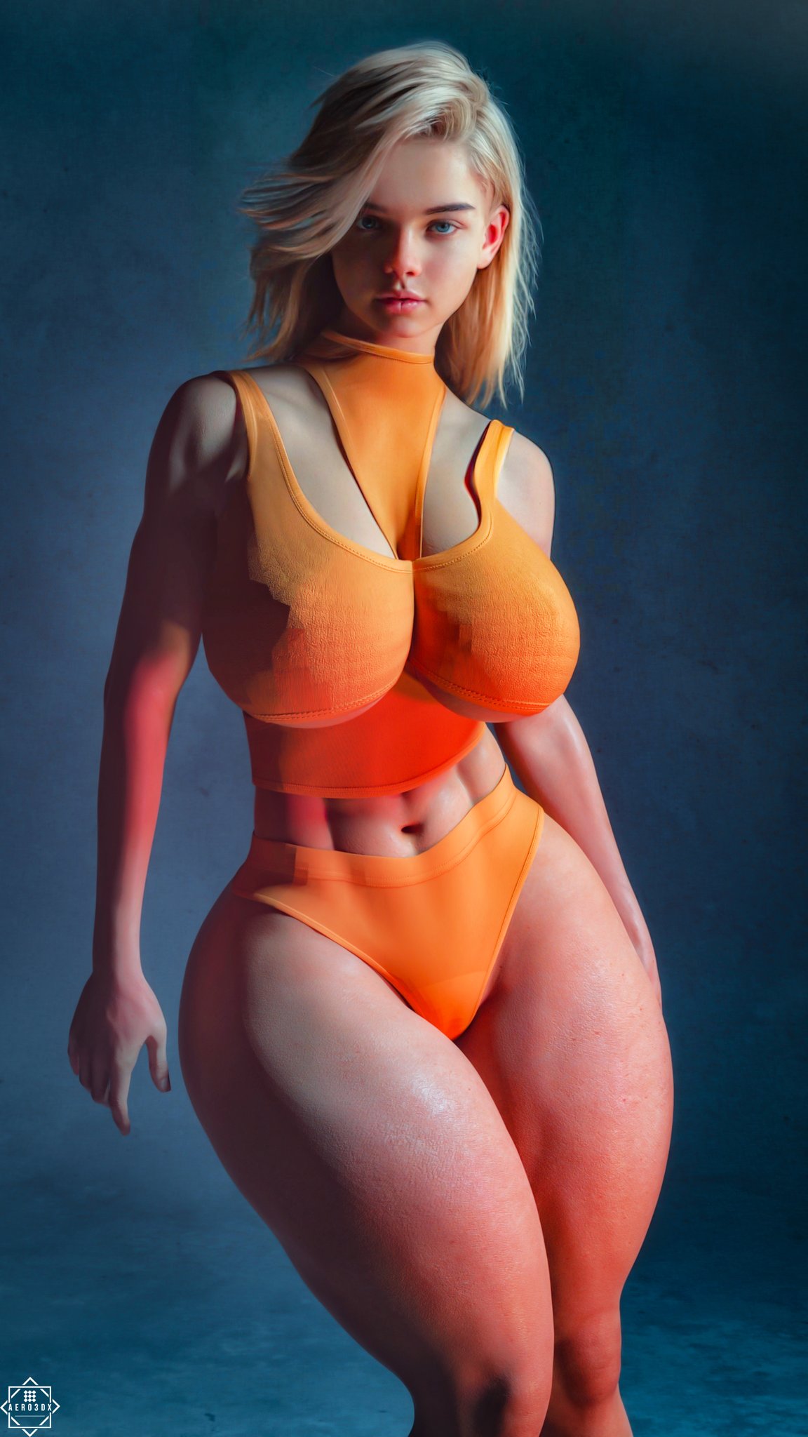 1girls 3d aero3dx artist_name athletic athletic_female big_breasts breasts busty female hips hourglass_figure huge_breasts human large_breasts legs light-skinned_female light_skin lips mirage3dx original original_character shiny shiny_skin slushe_(website) thick_legs thick_thighs thighs voluptuous waist watermark wide_hips zoey_(aero3dx)