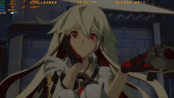 1girls, 3d, animated, animated gif, anus, arc system works, ass, bottomless, clothed, clothing, dialogue, female, female only, guilty gear, guilty gear xrd, jack-o' valentine, lewd edit, light skin, light-skinned female, mod, nude edit, nude filter, pale skin, partially clothed, pussy, solo, text