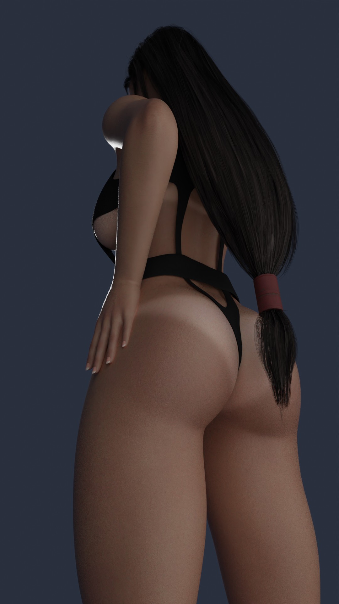 3d 3d_(artwork) big_ass big_butt blender mgsnak239 my_crush panties tifa_lockhart