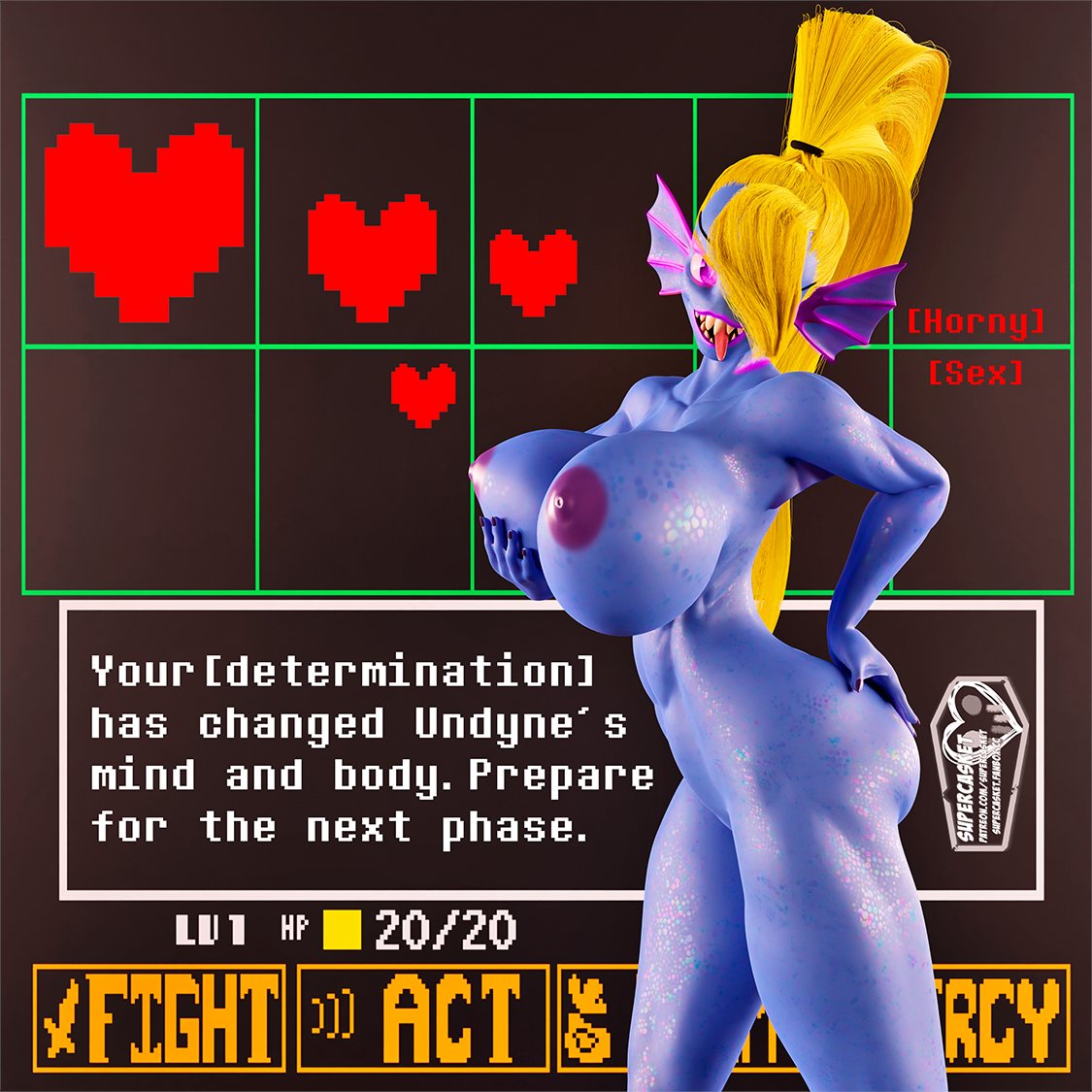 1girls 3d anthro anthro_only ass big_ass big_breasts bimbo bimbofication blue-skinned_female blue_body blue_skin bottom_heavy breasts bust busty chest curvaceous curvy curvy_figure female female_focus fuckgirl hips hourglass_figure huge_ass huge_breasts humanoid large_ass large_breasts legs mature mature_female monster slim_waist supercasket thick thick_hips thick_legs thick_thighs thighs toby_fox top_heavy undertale undertale_(series) undyne undyne_(wo262) video_games voluptuous waist wide_hips