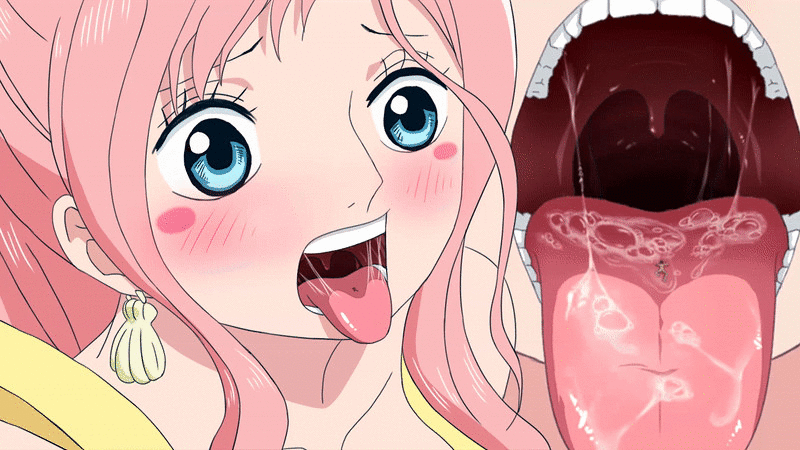 animated extreme_content female giantess male mawshot mermaid mermaid_giantess miniguy one_piece oral_vore shirahoshi siren thedecade vore