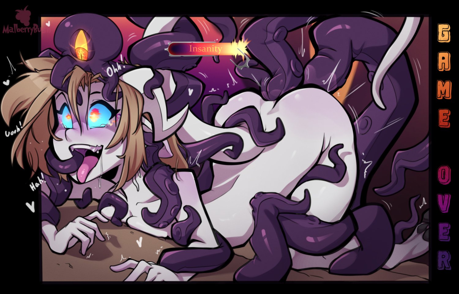 1girls, ahe gao, anal, anal penetration, anal sex, blizzard entertainment, double penetration, draenei, iridi (malberrybush), malberrybush, mind break, nude, original character, sex, tentacle sex, tentacles, thick thighs, vaginal, vaginal penetration, vaginal sex, warcraft, world of warcraft