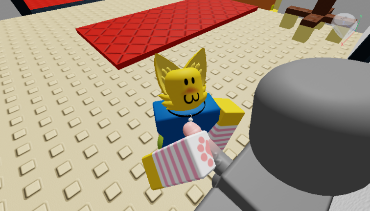 3d blush dummy_(roblox) furry handjob neko_noob noob noob_(roblox) roblox robloxian self_upload socks tagme