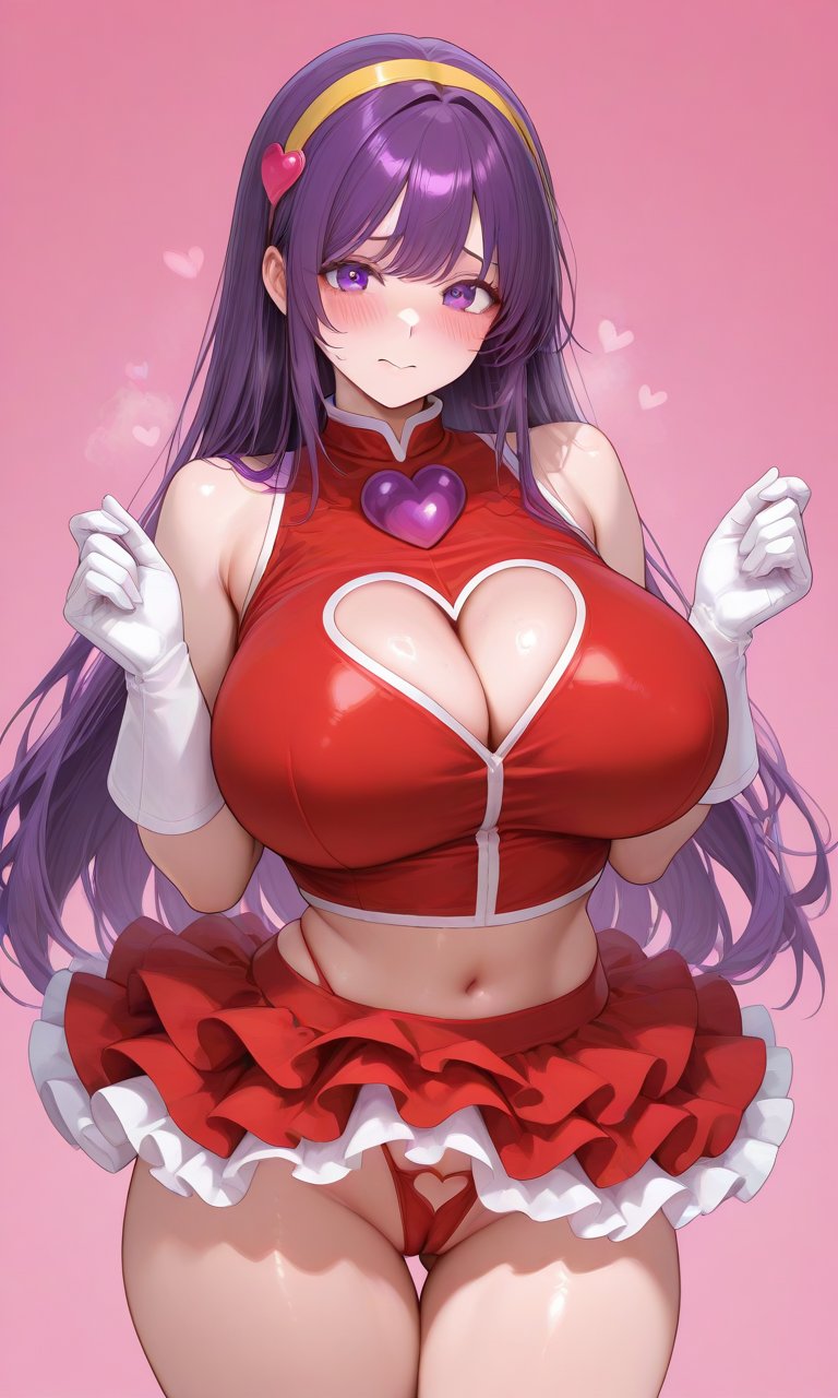 Athena Asamiya (King Of Fighters) Rule 34 Image