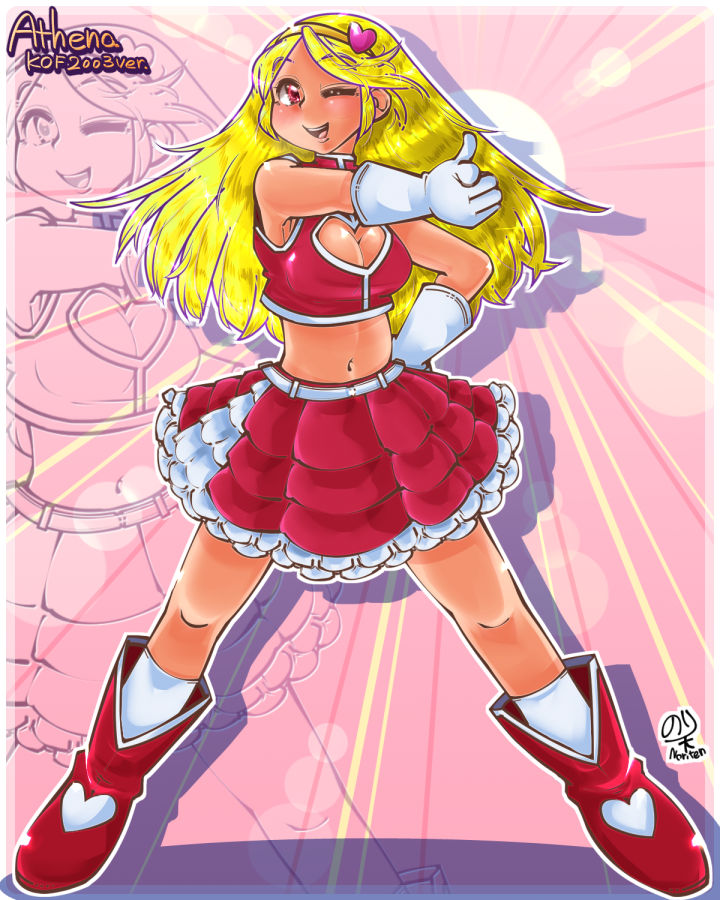 Athena Asamiya (King Of Fighters) Rule 34 Image