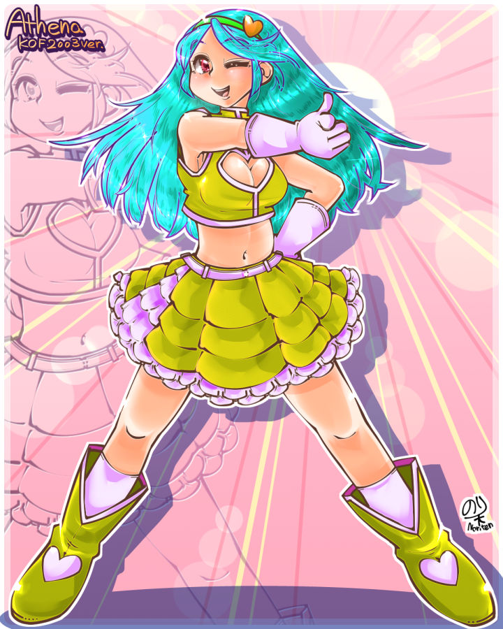 Athena Asamiya (King Of Fighters) Rule 34 Image