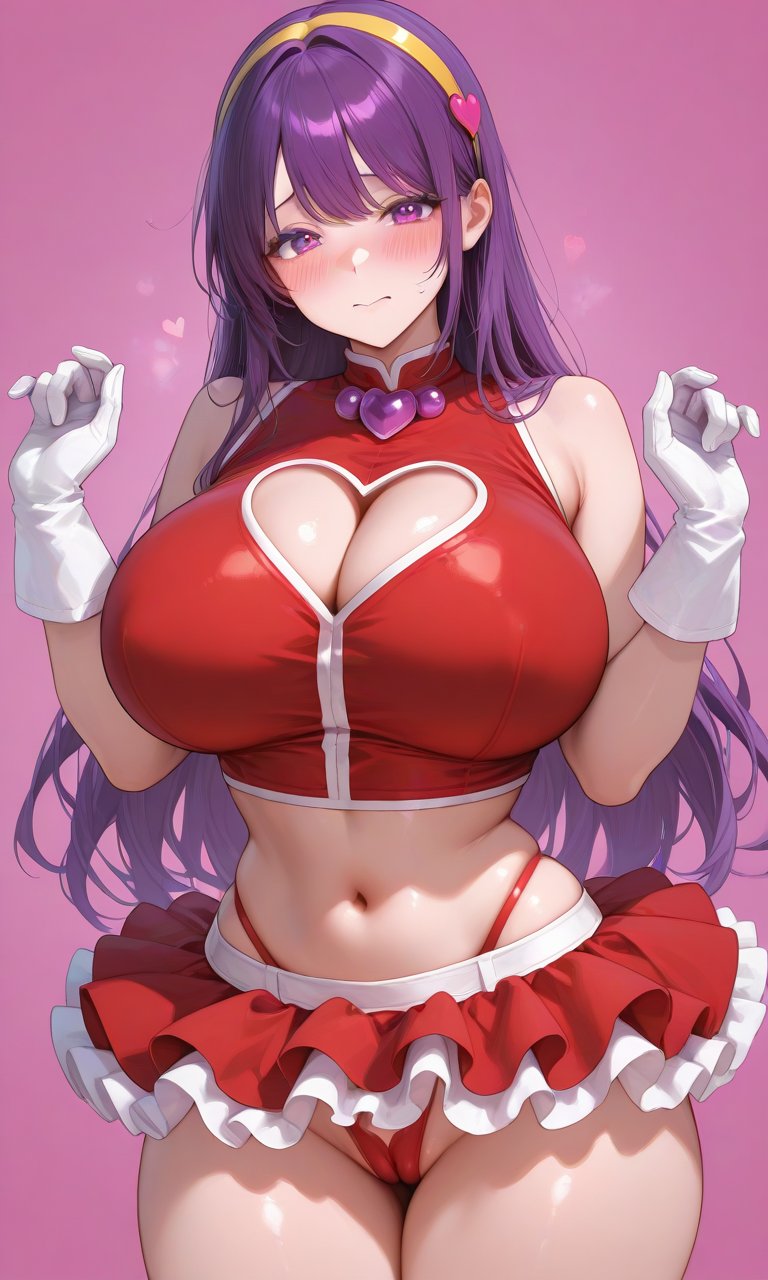 Athena Asamiya (King Of Fighters) Rule 34 Image