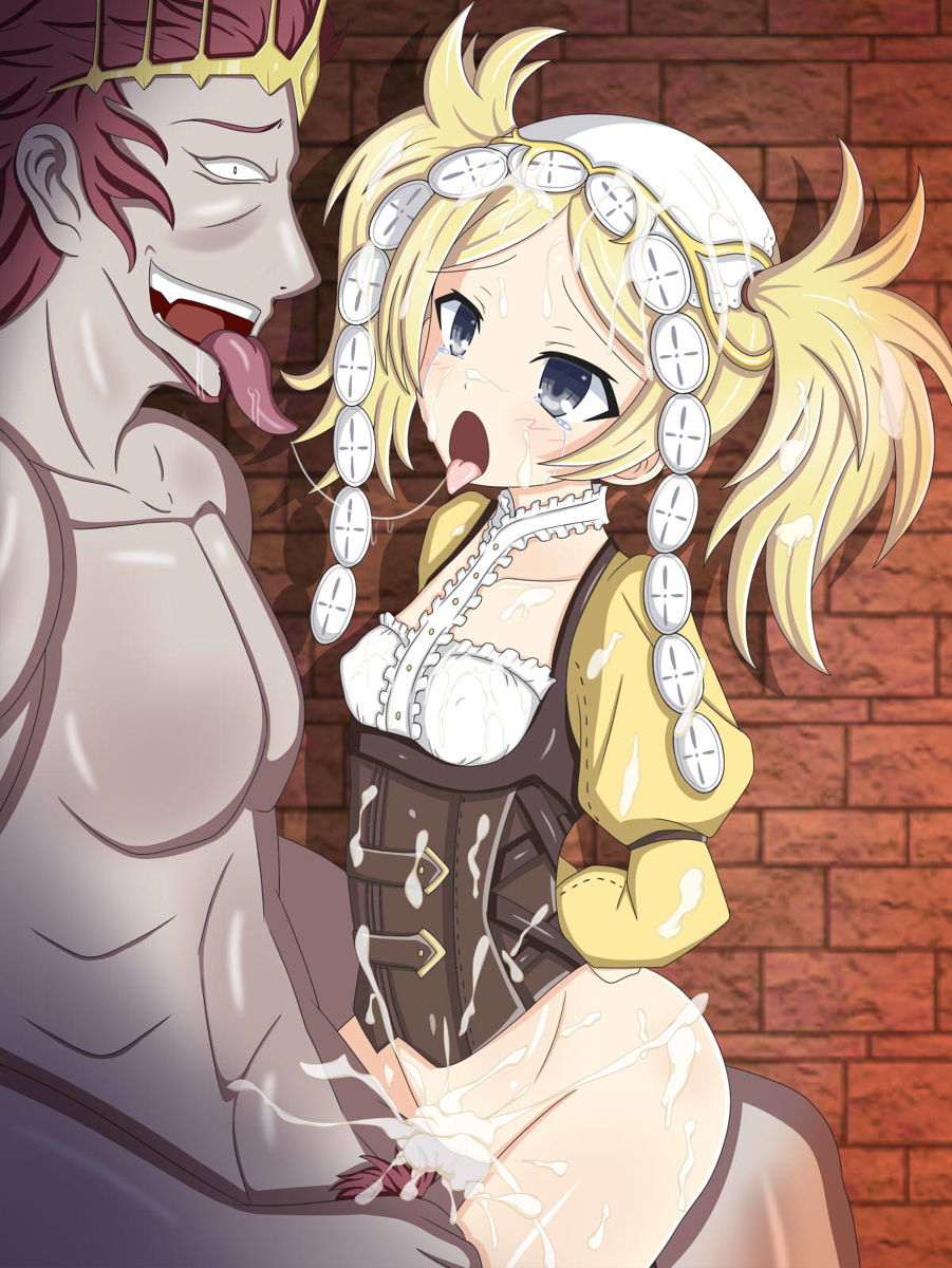 cum cum_in_pussy cum_inside cum_on_breasts cum_on_hair fire_emblem fire_emblem_awakening forced_kiss gangrel_(fire_emblem) kissing lissa_(fire_emblem) netorare rape sex tyagama