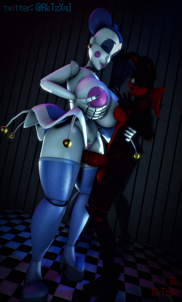 1futa 1girl1futa 1girls 3d 3d_(artwork) 3d_model ballora ballora_(fnafsl) ballora_(spiderjunior10) big_breasts big_penis fan_character female five_nights_at_freddy's five_nights_at_freddy's:_sister_location fnaf futa_on_female futanari horsecock horsecock_futanari original_character rabbit rktzxq robot robot_girl robot_humanoid roxy_(rktzxq) scottgames shy sister_location source_filmmaker spiderjunior10