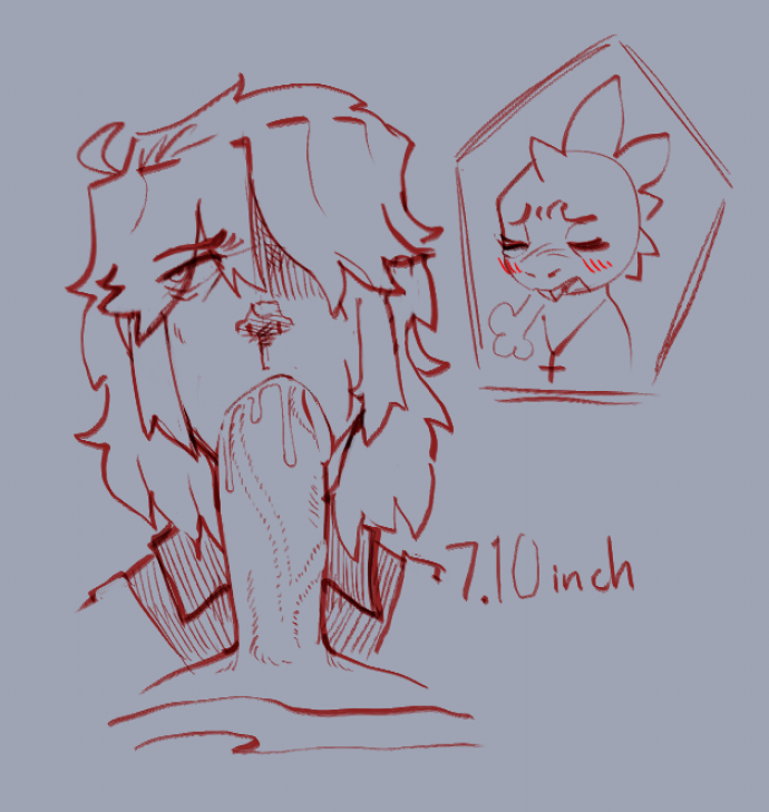 2boys, blowjob, deltarune, doodle, gay, gay blowjob, gay male, hair between eyes, kris (deltarune), male, medium penis, moaning, monster kid, penis, sketch, twitter link, vaalgarth, veiny penis
