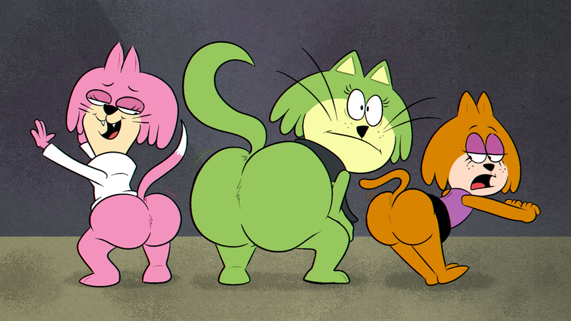 3girls big_ass brain_(top_cat) cat choo-choo_(top_cat) female female_only furry genderbend genderbent hanna-barbera hbo_max jellystone_(hbo_max) rule_63 scobionicle99 source_request spook_(top_cat) tagme top_cat_(series) warner_brothers