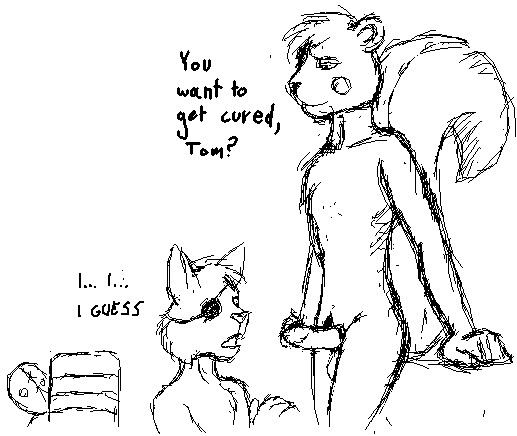 2boys anthro duo english_text erection filbert_(rq) furry imminent_oral imminent_sex inanimate male male_only mammal monochrome multiple_boys penis ruby_quest sketch text tom_(rq) water_cooler white_background yaoi