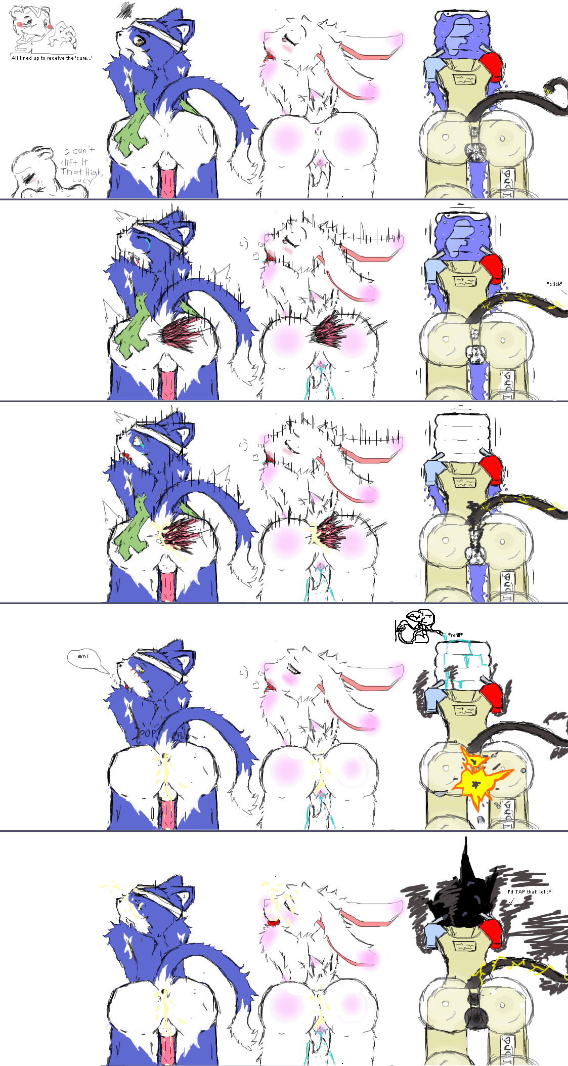 anal anal_sex anthro comic cum cum_in_ass cum_inside from_behind furry inanimate male/male penis presenting presenting_hindquarters pussy raised_tail ruby_(rq) ruby_quest sex subject_5 tom_(rq) water_cooler_(rq) white_background