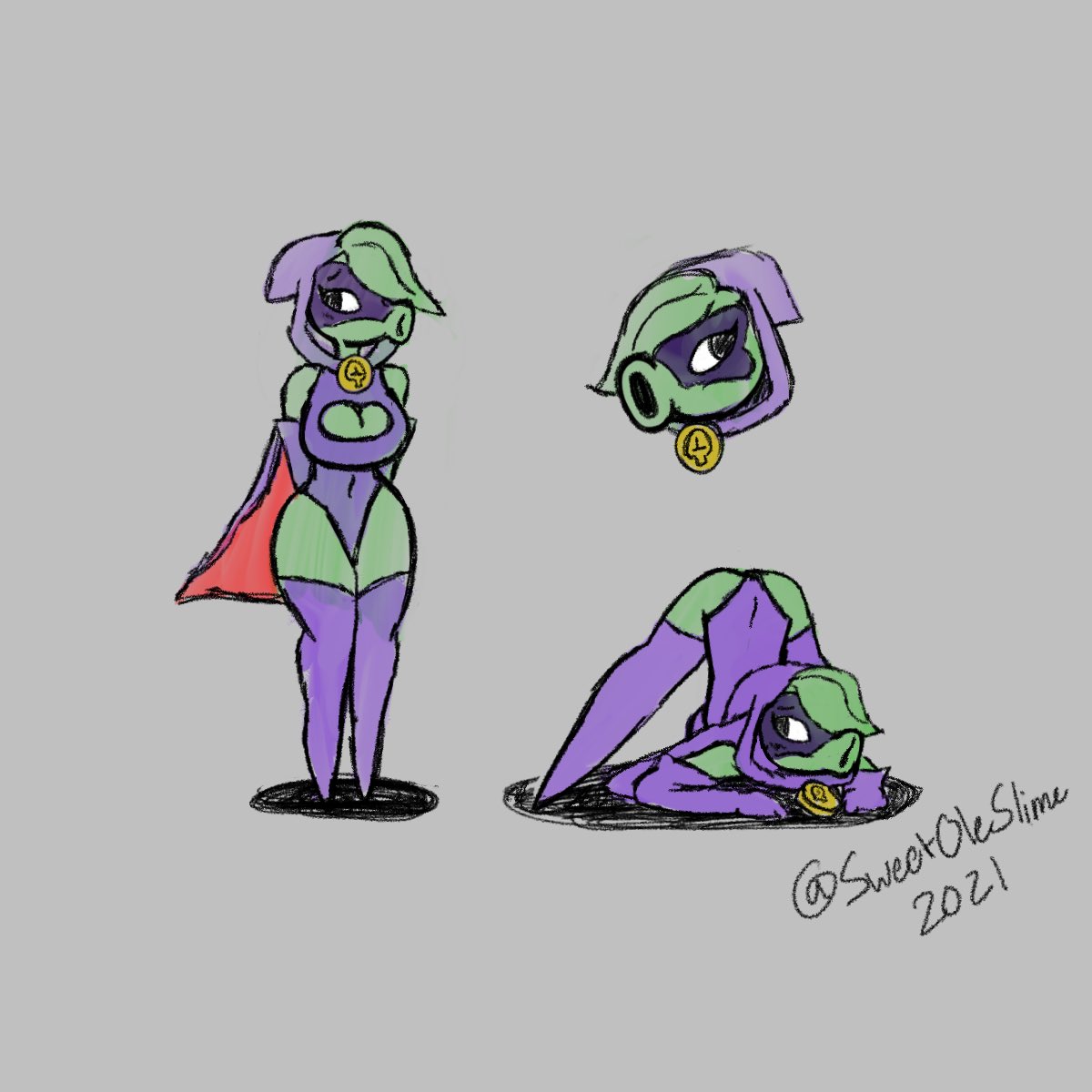 :>=, 1girls, 2021, anthro, anthrofied, bare shoulders, big breasts, breasts, female, female only, full body, green shadow (pvz), grey background, hips, humanoid, jack-o pose, large breasts, peashooter (pvz), plant girl, plant humanoid, plantie, plants vs zombies, simple background, solo, solo female, sweetoleslime, text, thick, thick thighs, thighs, watermark, wide hips