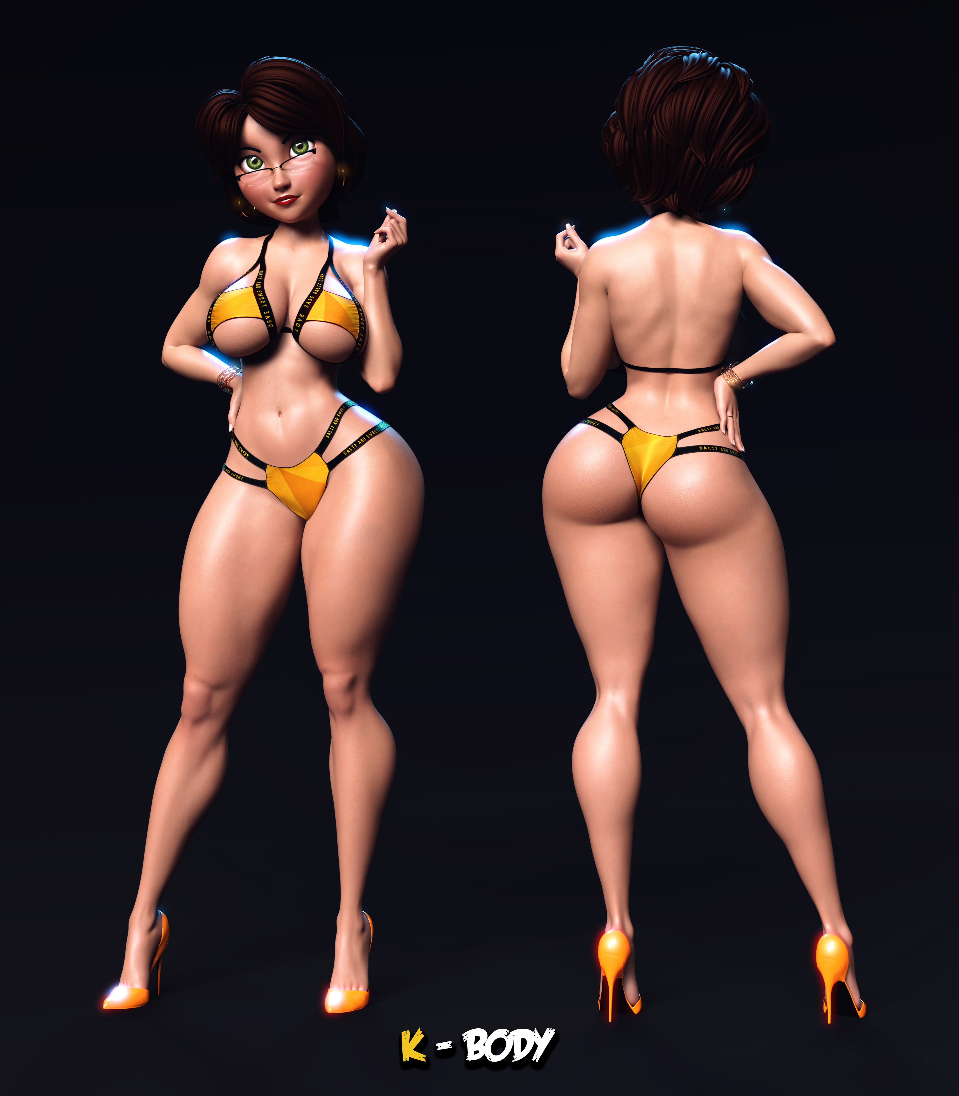 1girls, 3d, 3d (artwork), ass, athletic, athletic female, big ass, big breasts, big hero 6, bottom heavy, breasts, brown hair, bubble ass, bubble butt, bursting breasts, busty, cass hamada, disney, eyebrows, eyelashes, eyes, female, female only, fit, fit female, high heels, hips, hourglass figure, huge ass, human, large ass, large breasts, legs, light skin, light-skinned female, lips, marvel, marvel comics, mature, mature female, milf, short hair, solo, thick, thick hips, thick legs, thick thighs, thighs, top heavy, upper body, urqqurqq, voluptuous, waist, wide hips