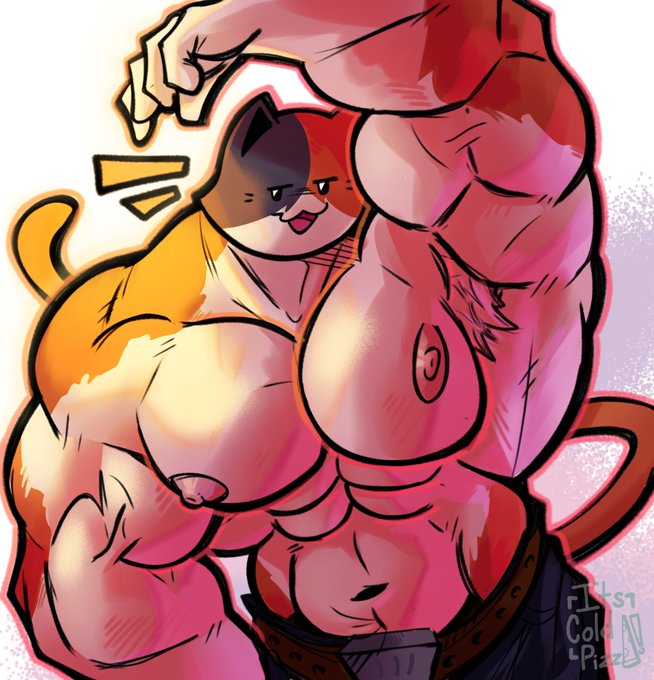armpit hair, furry, its coldpizzart, male only, meowscles (fortnite), tagme