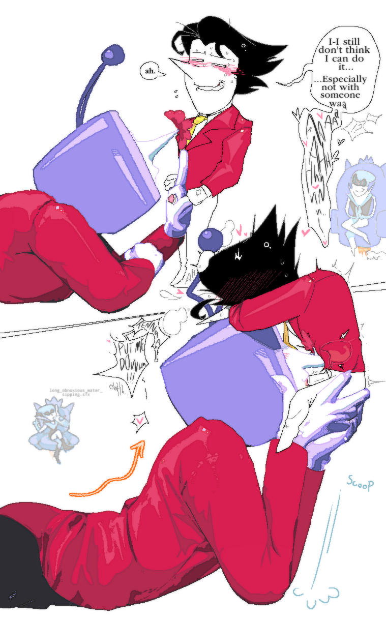 bladder press, blowjob, comic, comic page, cuckquean, deltarune, deltarune chapter 2, deltarune chapter 3, extreme size difference, female, fujoshi, gay, gay blowjob, loud sex, male, moaning, ms paint, nervous, peeing, penis, pissing in mouth, queen (deltarune), sensitive, size difference, small penis, small penis adoration, spamton g spamton, tenna (deltarune), text, x-wideos, xray view, yaoi with female audience
