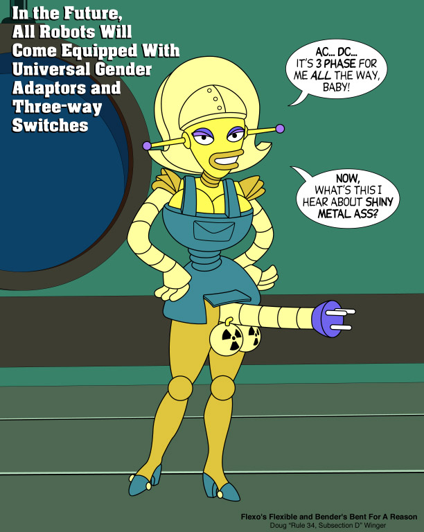 1futa angleyne doug_winger futanari futurama intersex robot_girl solo_futa tagme