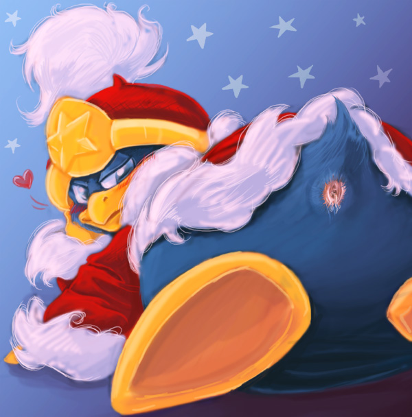 evanight king_dedede kirby_(series) male_only nintendo tagme