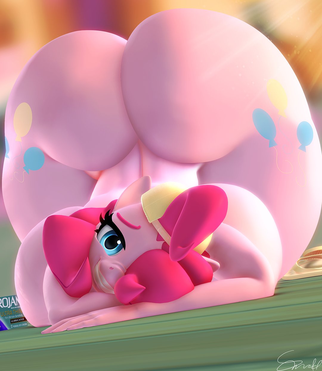 1girls, 2021, adorable, anthro, ass, ass up, backwards hat, big ass, big breasts, big butt, bottom heavy, breasts, bubble ass, bubble butt, completely nude, cute, cute face, equid, equid humanoid, equine, equine humanoid, fat ass, fat butt, female, female only, friendship is magic, full body, furry, hasbro, horse, horse humanoid, huge ass, huge breasts, huge butt, jack-o pose, large ass, large breasts, large butt, light blue eyes, looking at viewer, my little pony, my little pony friendship is magic, naked, naked female, nude, nude female, pink body, pink fur, pink hair, pinkie pie (mlp), snuddy, solo, straight hair, thick ass, thick thighs, wide hips