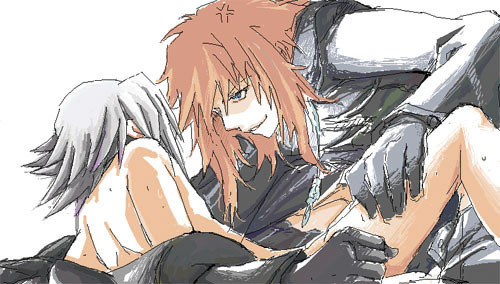 2boys disney gay kingdom_hearts male male_only marluxia square_enix tagme yaoi zexion