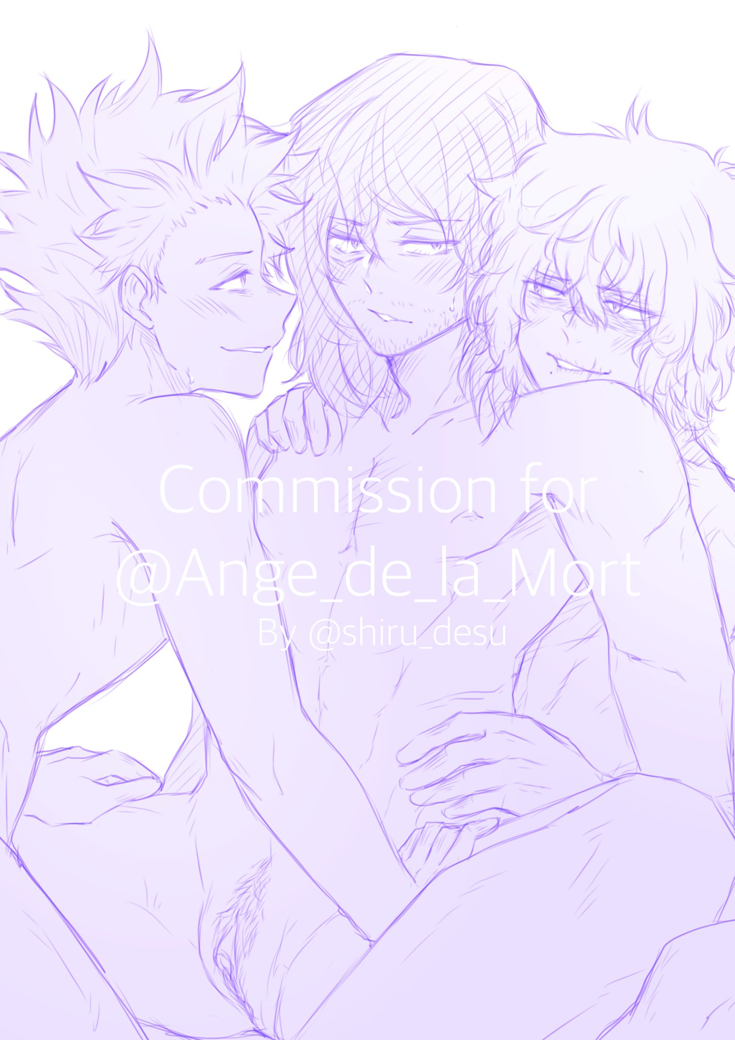 aizawa_shouta boy_pussy femboy male/male pussy shigaraki_tomura shinsou_hitoshi threesome trans_man