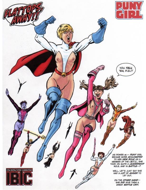 11girls 6+girls adam_walters comic comic_cover courtney_whitmore crossover dc erotic_earth female female_focus female_only flying human itty_bitty_titty_committee kara_killgrave kara_zor-l karen_starr light-skinned_female light_skin marvel multiple_girls power_girl princess_leia_organa purple-skinned_female purple_girl purple_skin small_breasts squirrel_girl_(marvel) star-spangled_kid star_wars stargirl straight_hair tebra