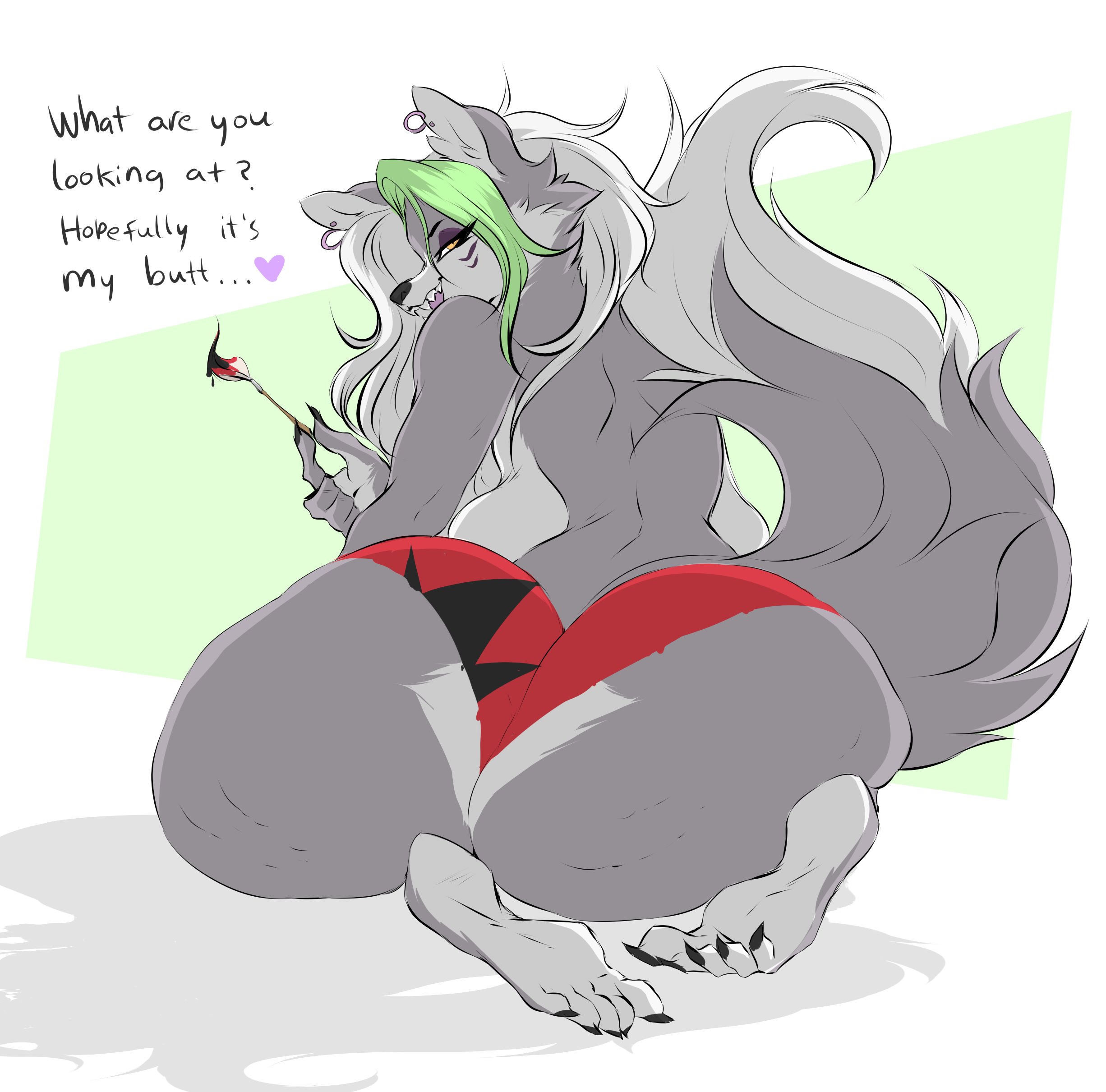 2d, 2d (artwork), 2d artwork, ass, ass focus, backboob, big ass, big breasts, bottomwear, breasts, bubble ass, bubble butt, dullvivid, female, female only, five nights at freddy's, five nights at freddy's: security breach, fnaf, huge ass, huge breasts, imminent anal, imminent sex, roxanne wolf (fnaf), scottgames, sideass, solo, steel wool studios, thick thighs, topless, wide hips