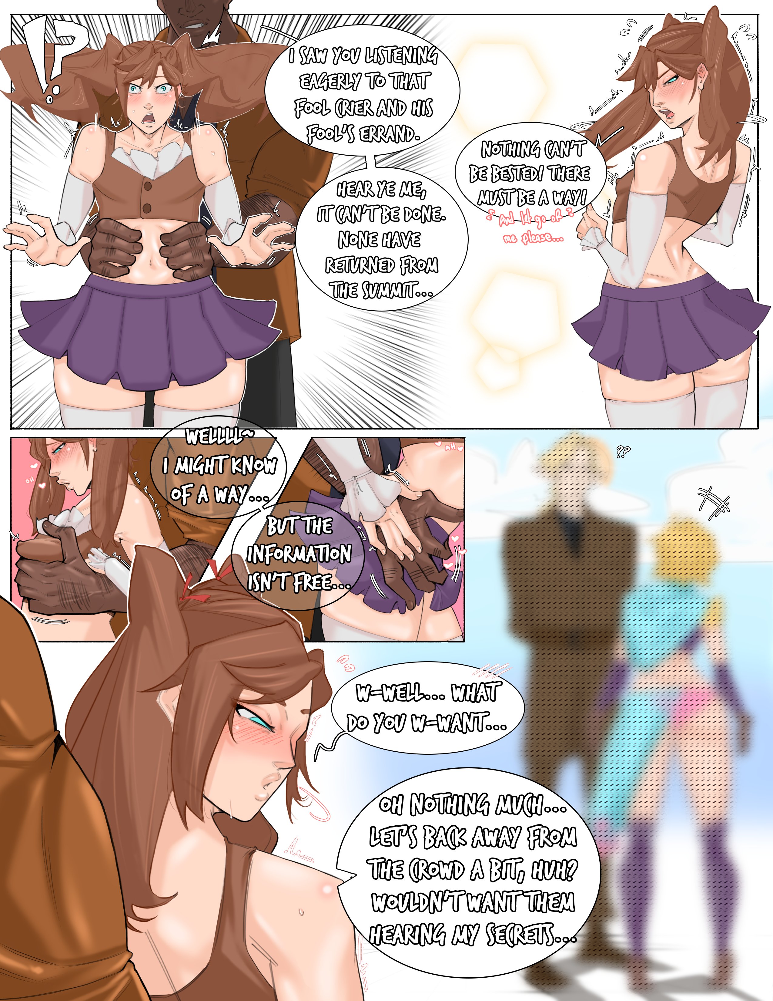 1femboy, 1femboys, 1girls, 3boys, background, comic, fanart, fancomic, femboy, femboy focus, femboy on male, femboysub, heroine, heroine in trouble, hiro (tales of androgyny), male, male only, panties, tagme, tales of androgyny, tokyoplip, trap