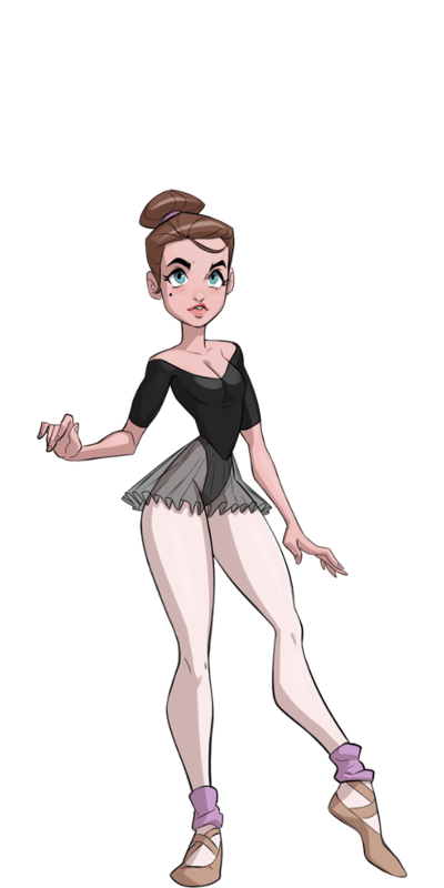 1girls ballerina ballerina_shoes beauty_mark booty_farm character_profile character_sheet cleavage clothed_female female_only katya_(booty_farm) nutaku see-through_skirt see-through_tutu solo solo_female solo_focus tender_troupe tutu