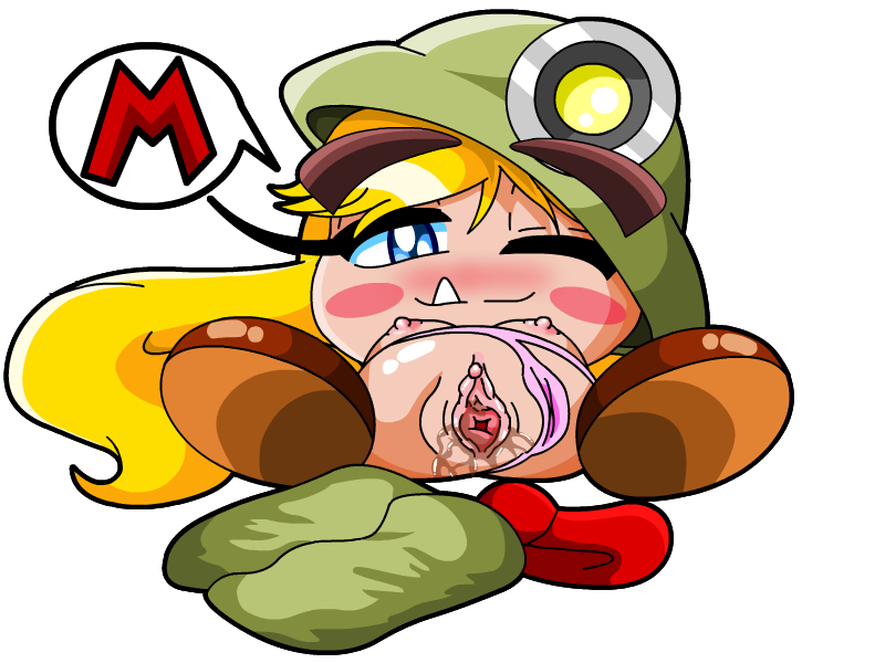 blue_eyes blush blush_stickers breasts coycoy cute_fang female gap goomba goombella helmet looking_at_viewer mario_(series) nintendo nipples on_back panties panties_aside panties_only paper_mario paper_mario:_the_thousand-year_door presenting pussy pussy_juice sex small_breasts spread_legs straight_hair underwear vagina wink