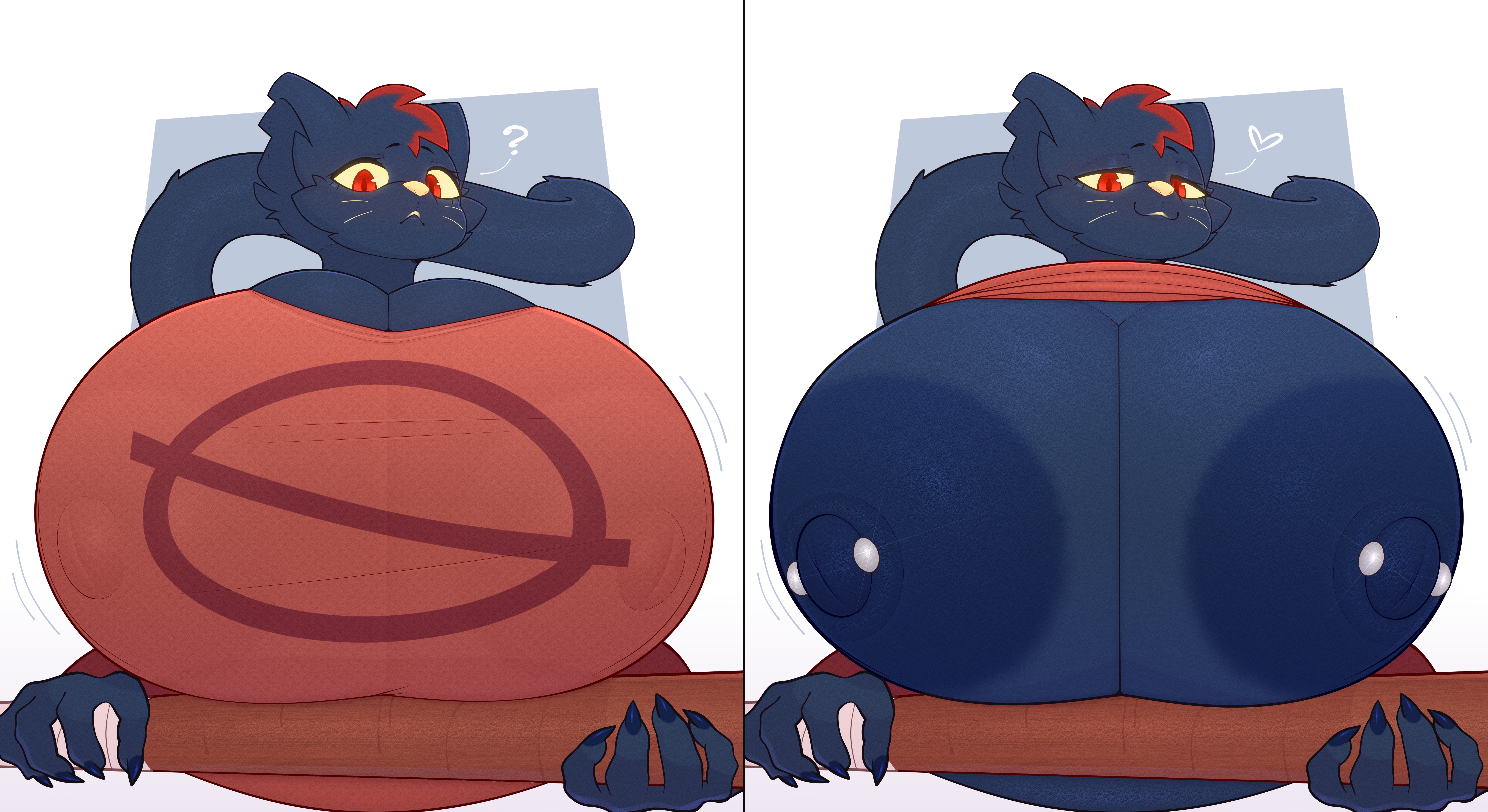 1girls, 2d, 2d (artwork), 2d artwork, anthro, areola, areolae, before and after, big areola, big areolae, big breasts, big nipples, black fur, black hair, breasts, bulging nipples, cat ears, cat girl, cat humanoid, cat tail, catgirl, claws, closed mouth, clothed, clothed female, clothes, clothes lift, clothing, coffilatte, color, colored, digital art, digital drawing (artwork), digital media, digital media (artwork), eyebrows, eyelashes, eyes, feline, female, female focus, female only, fur, furry, furry ears, furry female, furry focus, furry only, furry tail, gigantic boobs, gigantic breasts, gigantic tits, hair, heart, huge areola, huge areolae, huge boobs, huge breasts, huge nipples, hyper, hyper boobs, hyper breasts, hyper tits, lifted shirt, looking at viewer, looking down, looking down at viewer, mae borowski, night in the woods, nipple bulge, nipple piercing, nipples, nipples visible through clothing, open eyes, pierced nipples, piercing, piercings, red eyes, red hair, shirt, shirt lift, shirt lifted, shirt up, showing boobs, showing breasts, showing tits, tagme, weapon, whiskers, white background, yellow nose, yellow sclera