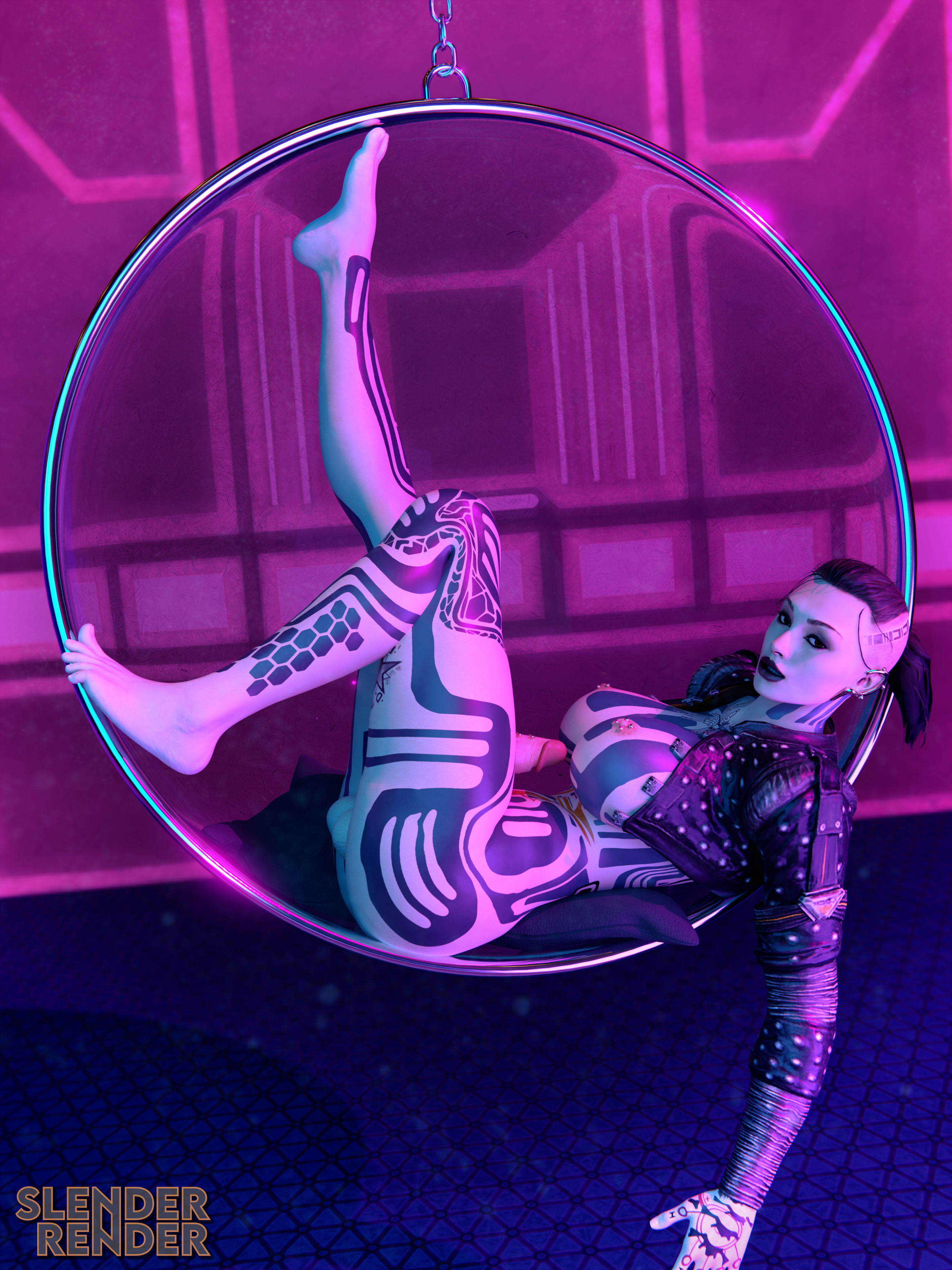 1futa, 3d, 3d (artwork), absurdres, areolae, ass, balls, bare ass, bioware, black eyeshadow, blender, breasts, brown eyes, brown hair, bubble ass, bubble butt, curvy, curvy body, curvy female, curvy figure, dark lipstick, erect nipple, erect nipples, erection, exposed balls, exposed breasts, exposed penis, eyeshadow, feet, female, fit, fit female, futa focus, futa only, futanari, genital piercing, highres, huge penis, human, intersex, jack (mass effect), large breasts, light skin, light-skinned female, lipstick, looking at viewer, mass effect, mass effect 3, nipples, nude, pale skin, pale-skinned female, partially clothed, penis, penis piercing, pierced genitals, pierced nipples, pierced penis, piercing, ponytail, pose, posing, round ass, sci-fi, shaved head, shaved side, slenderrender, solo, solo focus, solo futa, subject zero, tattoos, testicles, thighs, thin waist, tied hair