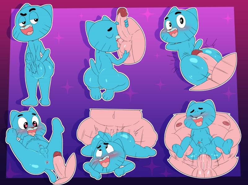 2boys, anal, anal sex, animal, cartoon network, father and child, father and son, femboy, gay, gay sex, gumball watterson, incest, jerseydevil, male, male only, male penetrated, male penetrating, male/male, overweight, richard watterson, son blowing dad, the amazing world of gumball, yaoi, young