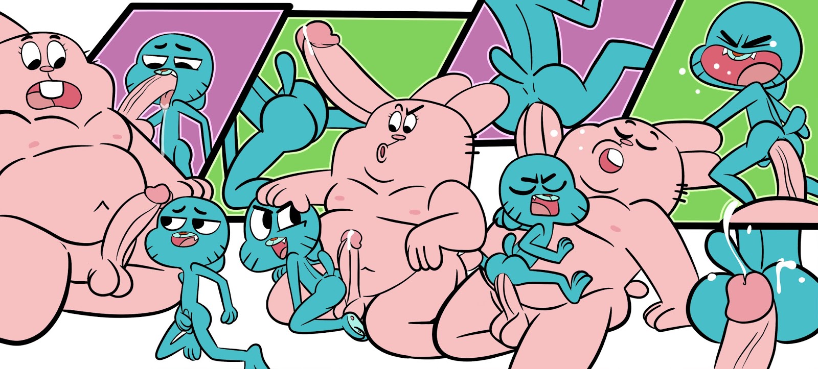 2boys, age difference, anal, anal penetration, anal sex, ass, cartoon network, chubby, chubby male, cum, cum in ass, cum inside, cum outside, cumming, daddy, fat, father and son, father penetrating son, fellatio, femboy, fuck and suck, fucked from behind, gay, gay sex, gumball watterson, hand on head, incest, iyumiblue, male, male only, male penetrated, male penetrating, male/male, nude, obese, obese male, older dom younger sub, older penetrating younger, oral, oral sex, orgasm from anal, overweight, overweight male, penis, penis size difference, precum drip, richard watterson, sex, sitting on penis, size difference, smaller male, son blowing dad, suck and fuck, sweatdrop, the amazing world of gumball, tongue, tongue out, yaoi
