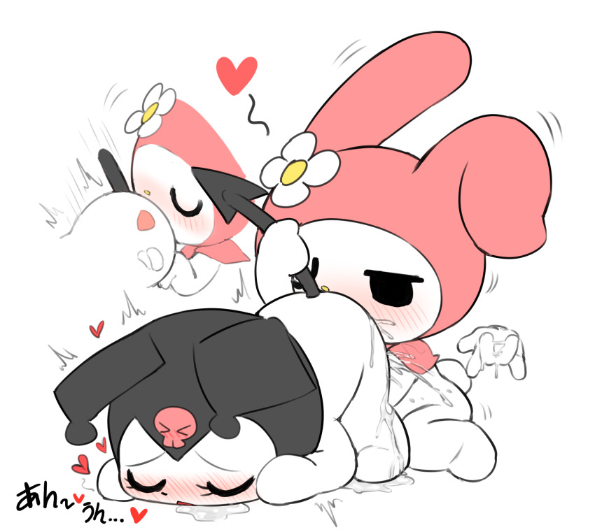 2girls, anilingus, female, fingering, kuromi, multiple females, multiple girls, my melody, onegai my melody, oral, pussy, pussy juice, sanrio, sex, tagme, yuri