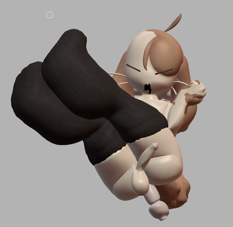 >_< >o< 1boy 3d_(artwork) anthro ass balls canid canine canis closed_eyes clothing digital_media_(artwork) disembodied_penis domestic_dog erection femboy footwear fur genitals girly humanoid male male_only mammal nude penis simple_background sissy socks solo solo_focus tivkey_(artist) trap