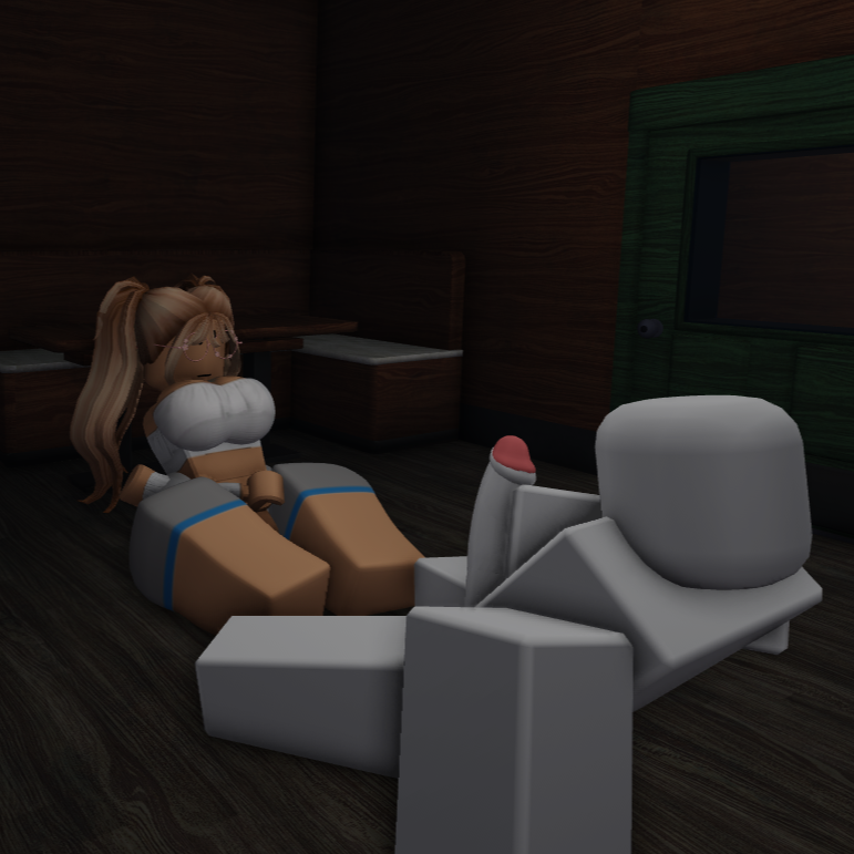 1boy 1girls 3d big_breasts blonde_hair breasts catsulithr34 clothed_female masturbation penis roblox roblox_avatar robloxian self_upload staring tagme