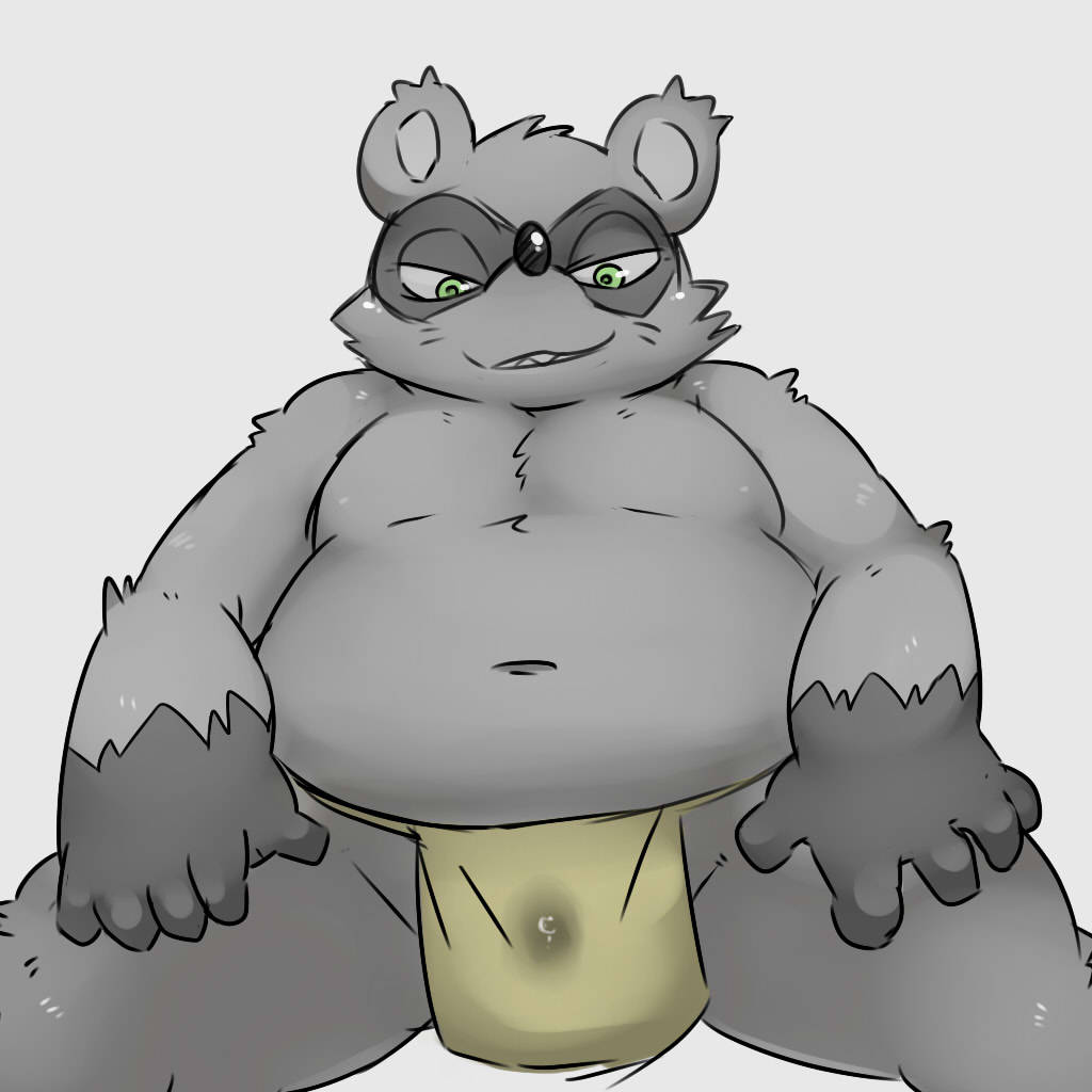 1:1 2016 anthro asian_clothing belly bodily_fluids canid canine clothing east_asian_clothing fundoshi genital_fluids green_eyes japanese_clothing kemono male male_only mammal matatabi88 navel overweight overweight_male precum raccoon_dog sengoku_puzzle sitting solo tanuki tokugawa_ieyasu underwear video_games