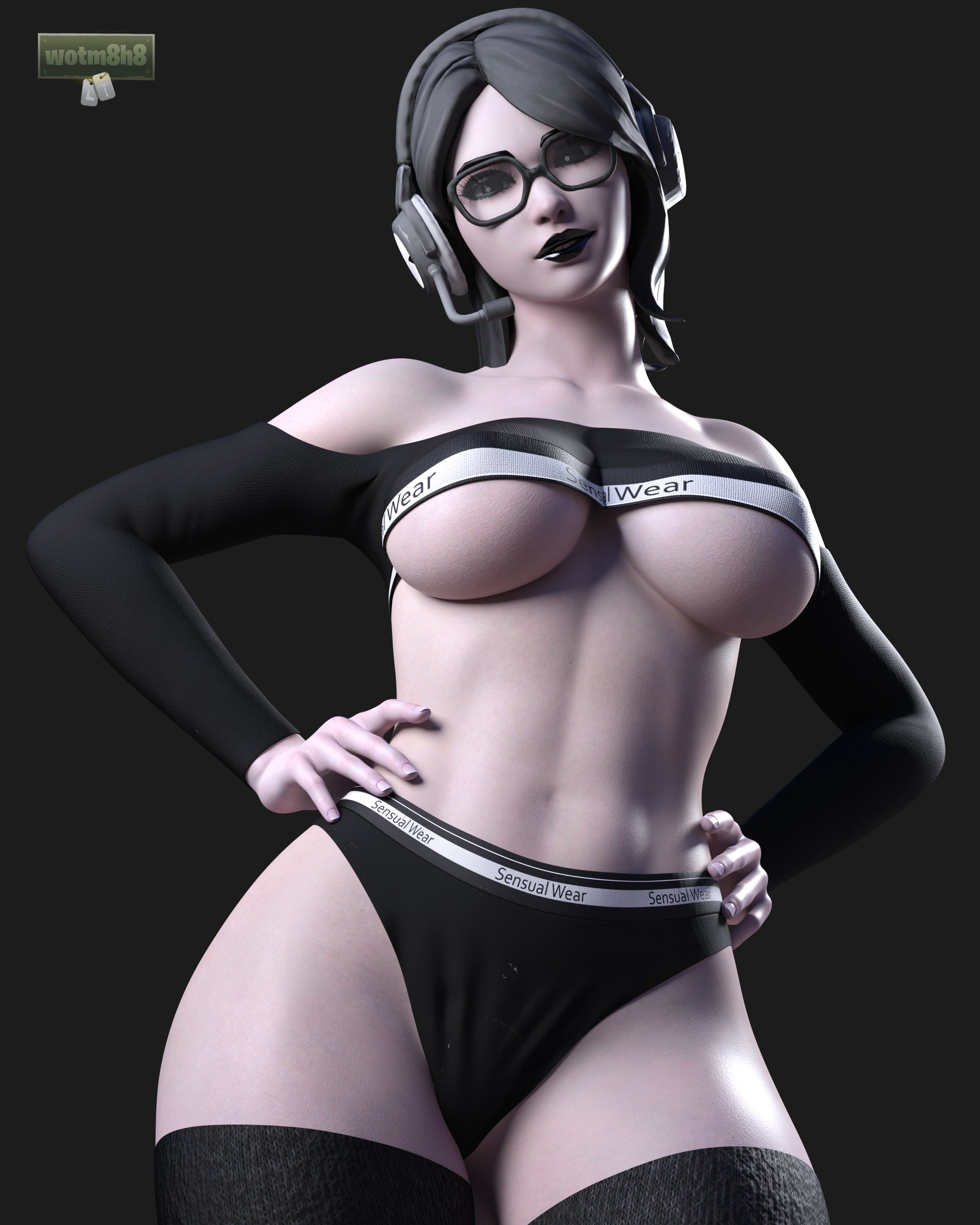 3d, female, fortnite, fortnite: battle royale, jawbreaker (fortnite), tagme, wotm8h8