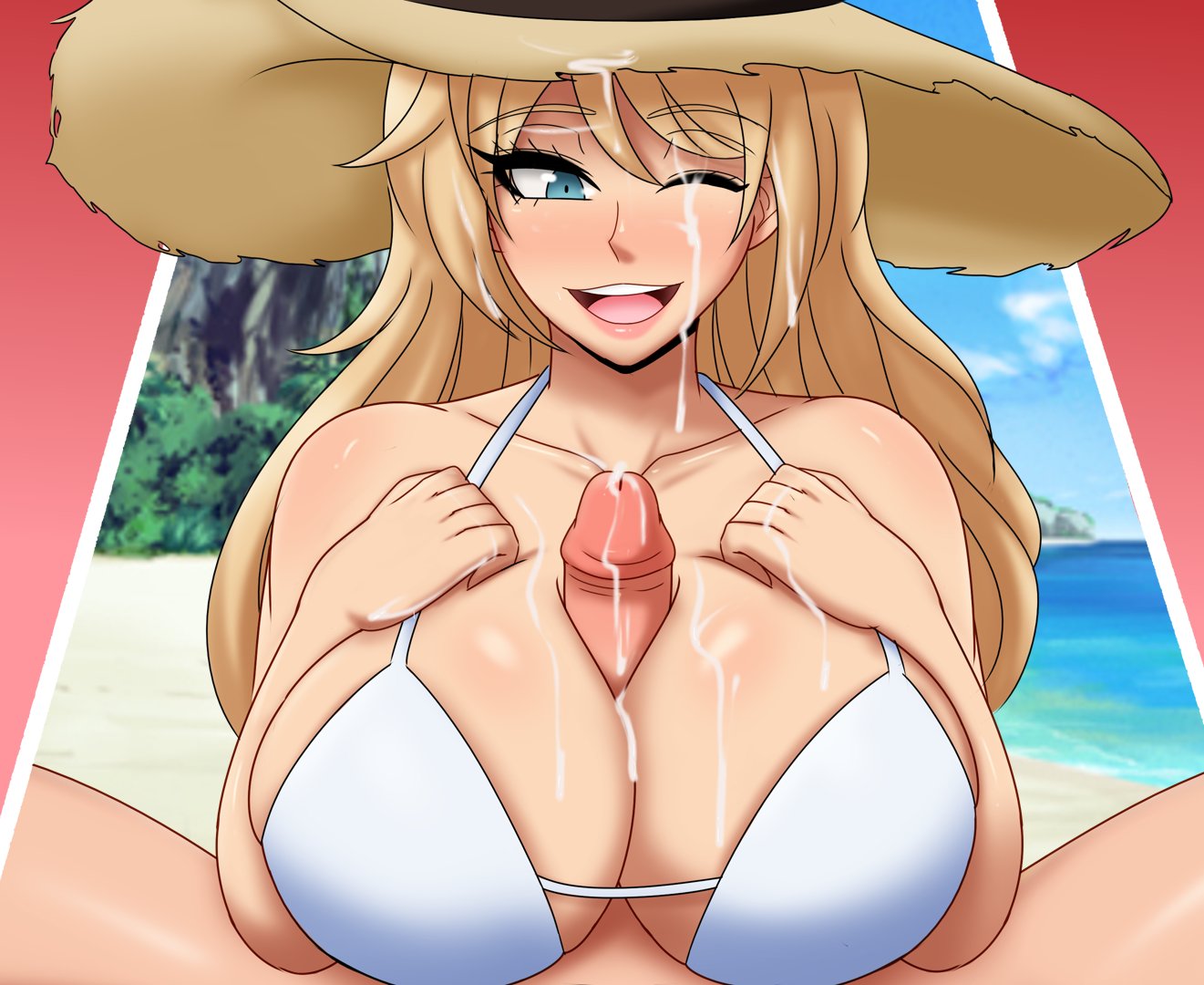 big breasts, bravebengal, breasts, cheating, cheating wife, cum, female, male, original character, paizuri, penis, penis between breasts, sex, straight, straight sex, supermodel, titjob