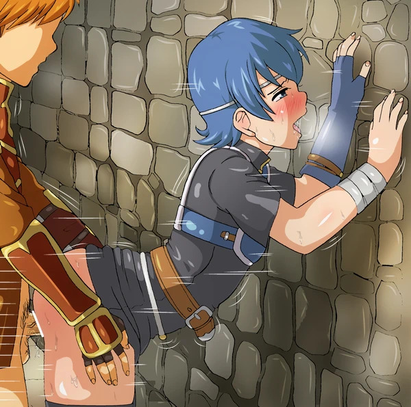 0.05 against_wall ass_grab farina_(fire_emblem) fire_emblem fire_emblem:_the_blazing_blade hands_on_wall kent_(fire_emblem) penetration sex vaginal_penetration