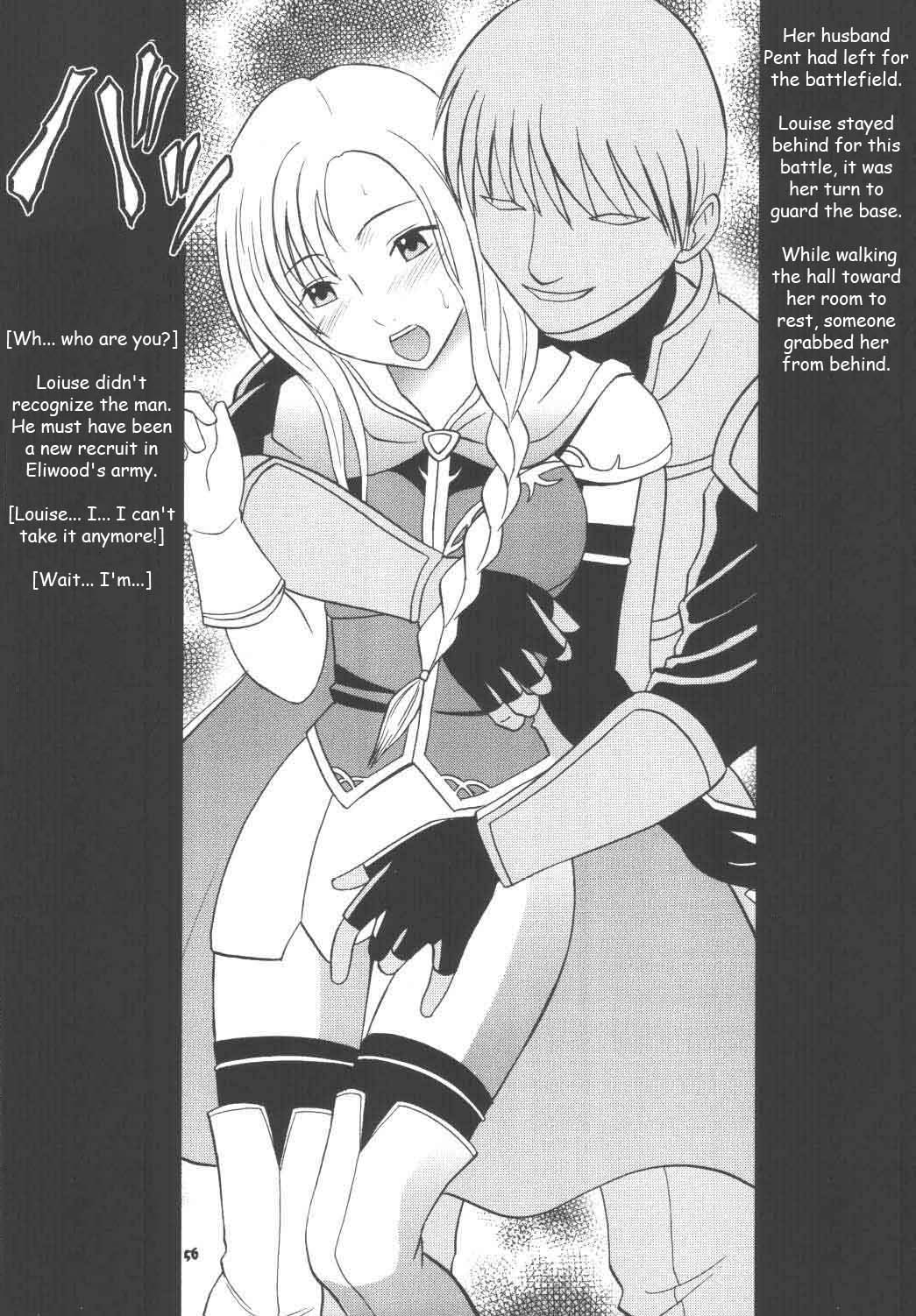 breast_grab breast_grab_from_behind crimson_comics doujin doujinshi english_text female fire_emblem fire_emblem:_the_blazing_blade grabbing_pussy groping groping_from_behind hard_translated louise_(fire_emblem) netorare page_56 rape touching_pussy