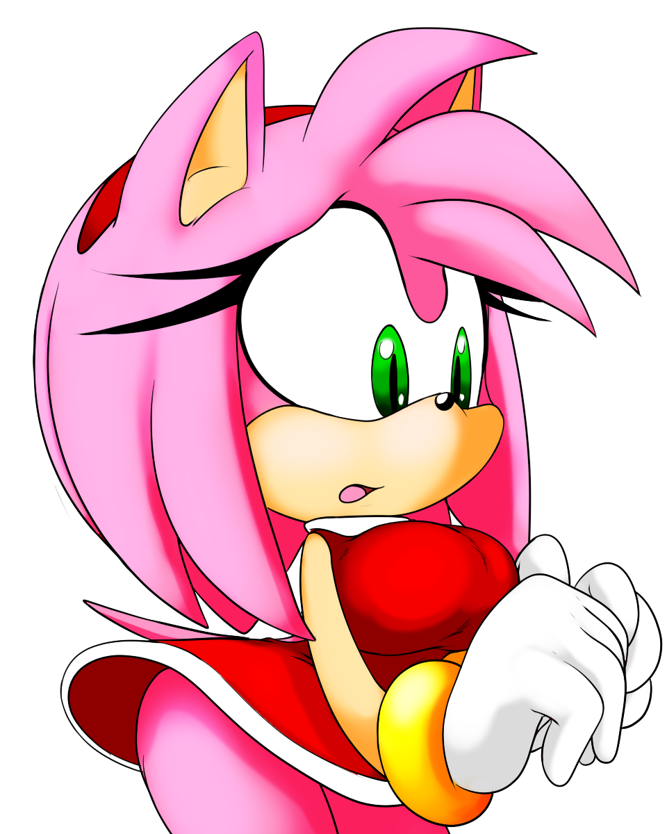 amy_rose breasts concerned growing growth growth_sequence raccoonshinobi sonic_(series)