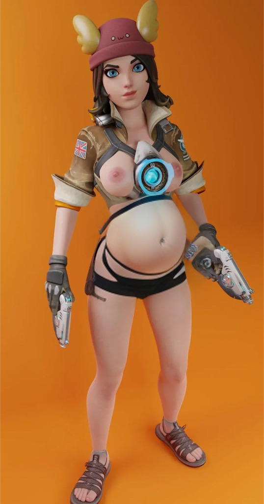 ai_generated picsart pregnant ravs3d skye_(fortnite) sports_sandals