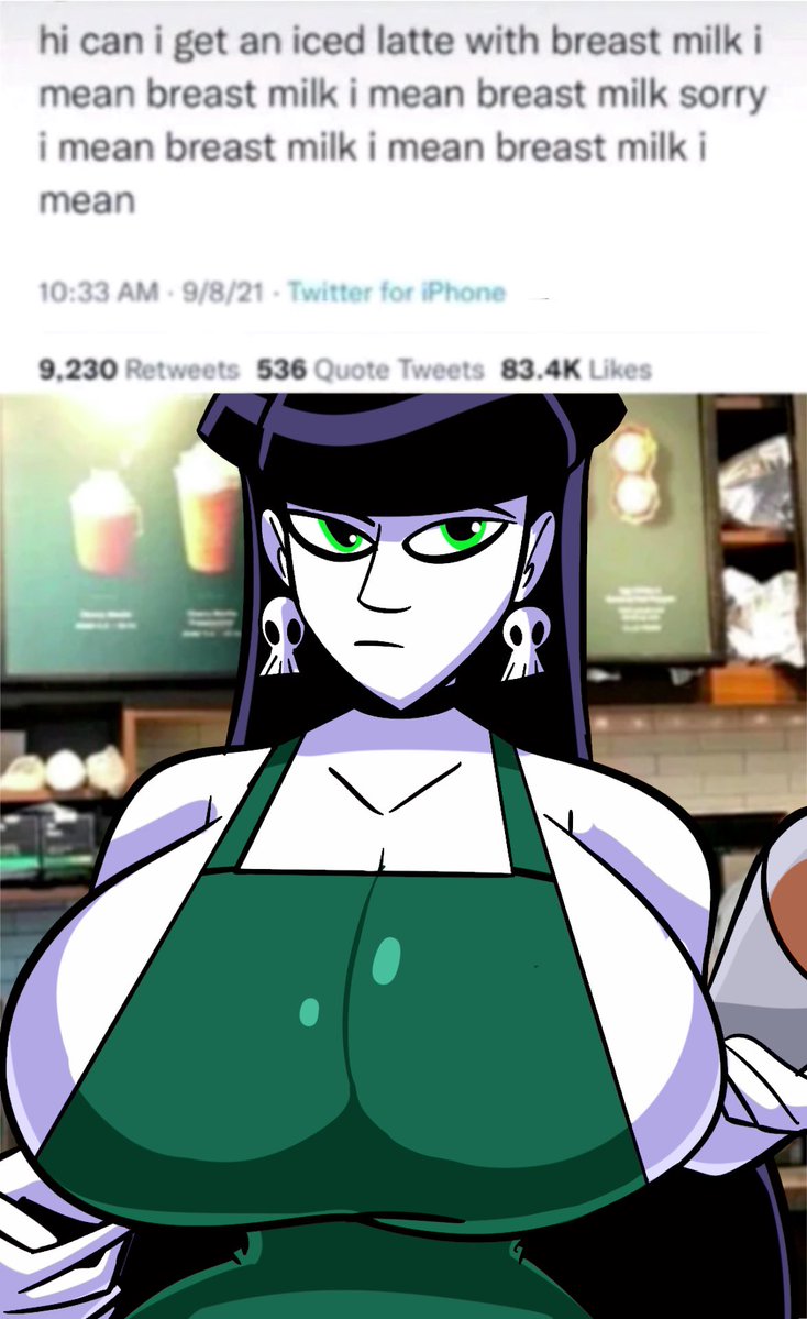 1girls, artist name, atomickingboo, black hair, black lipstick, breasts, bust, busty, curvaceous, curvy, curvy figure, eyes, female, female focus, goth, goth girl, green eyes, hair, hourglass figure, iced latte with breast milk, legs, light skin, light-skinned female, lindel dollice quilten, lips, lipstick, long hair, meme, oc, original, original character, pale skin, pale-skinned female, tagme, the besties (atomickingboo), thick legs, thick thighs, thighs, top heavy, upper body, voluptuous